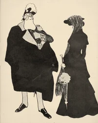 Leopoldo II y su hija, 1904